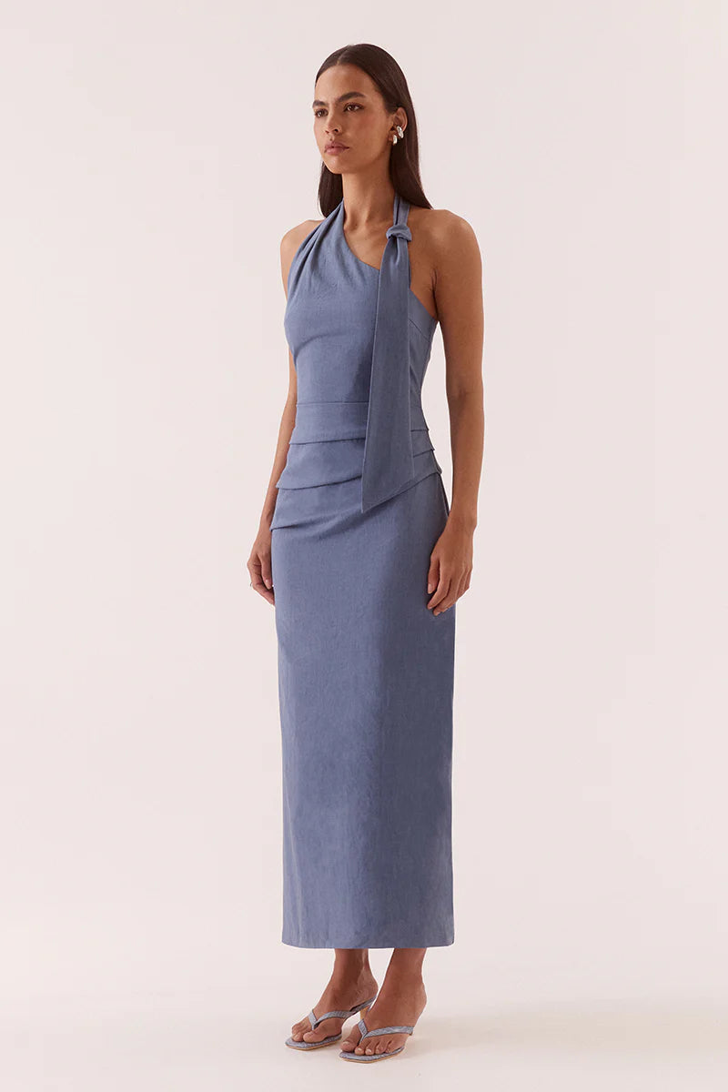 Denna Dress - Sterling Blue | SOVERE STUDIO