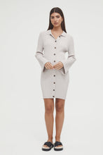 Load image into Gallery viewer, Luxe Mini Dress Taupe / Legoe Heritage