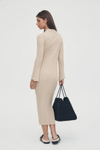 Load image into Gallery viewer, Luxe L/S Polo Dress (Latte) | Legoe Heritage