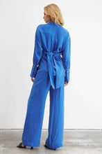 Load image into Gallery viewer, Arlo Cupro Pant Royal Blue / Sovere