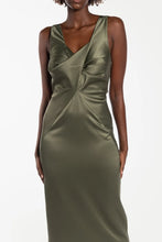 Load image into Gallery viewer, Alabastra Dress in Maple Satin