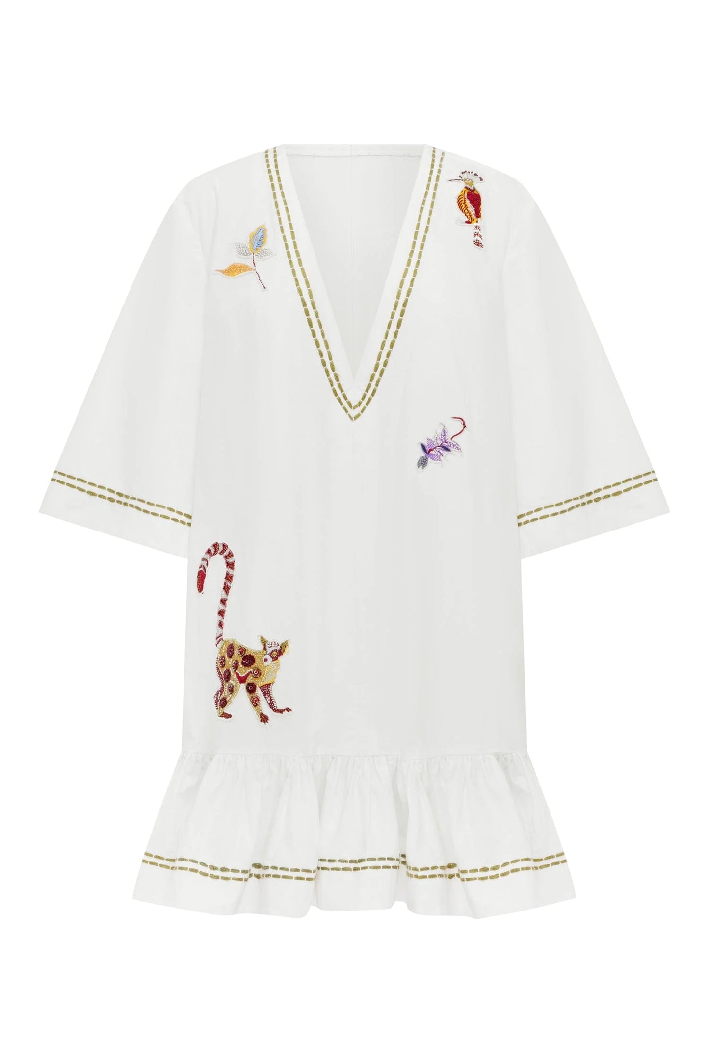 Camelia Embellished Mini Dress | Alemais