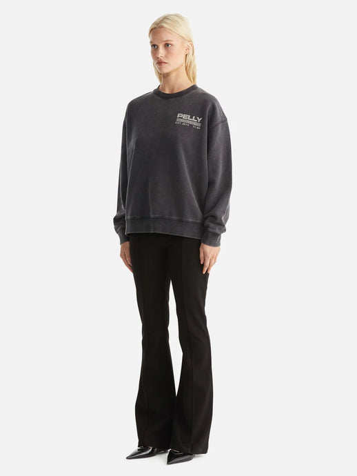 Lilly oversized sweater classic Logo Black / Ena Pelly