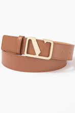 Load image into Gallery viewer, Victoria Smooth Leather Belt, Tan | Vestirsi