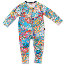 Load image into Gallery viewer, Forever Floral Organic LS Zip Romper | Kip &amp; Co