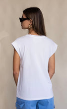 Load image into Gallery viewer, Classic Sleeveless Top - Snow  | Araminta James