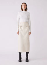 Load image into Gallery viewer, Uptown Skirt, Bone | Esmaee