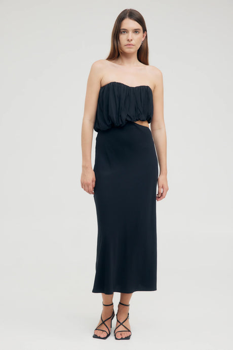 Overflow 2.0 Strapless Dress Midnight | Third Form