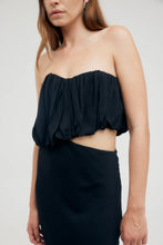 Load image into Gallery viewer, Overflow 2.0 Strapless Dress Midnight | Third Form