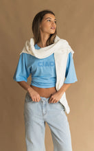 Load image into Gallery viewer, Ciao Amore Tee Periwinkle | Araminta James