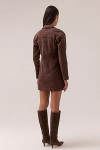 Zyra Dress, Raisin | Sovere