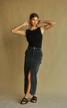 Load image into Gallery viewer, Good Days Denim Skirt, Vintage Grey | Araminta James