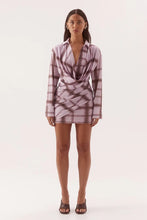 Load image into Gallery viewer, Ashti Shirt Dress Plaid / Sovere