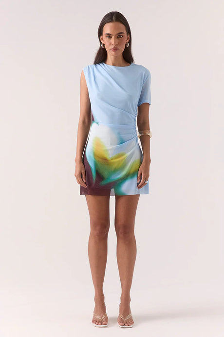 Zinnia Mesh Mini Dress | Sovere Studio