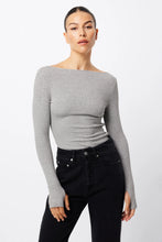 Load image into Gallery viewer, Camden Top Grey Marle | Mossman