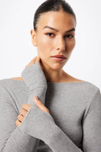 Load image into Gallery viewer, Camden Top Grey Marle | Mossman