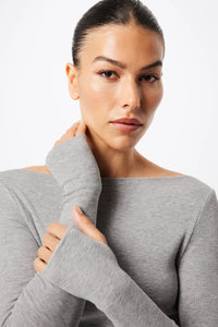 Camden Top Grey Marle | Mossman