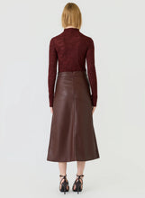 Load image into Gallery viewer, Clea Midi Skirt Mulberry | ESMAEE