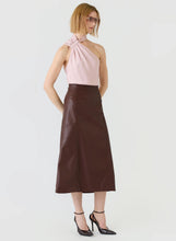 Load image into Gallery viewer, Clea Midi Skirt Mulberry | ESMAEE