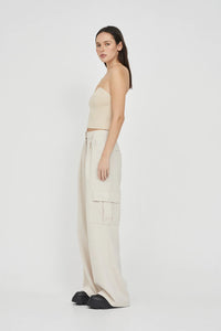 Cunningham Utility Cargo Pants, Stone | Friend of Audrey