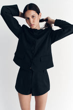Load image into Gallery viewer, Millard Cropped Jacket, Black  | Hansen &amp; Gretal