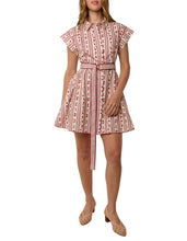 Load image into Gallery viewer, Manon Mini Dress Raye Fleur | Palm Noosa