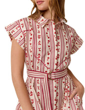 Load image into Gallery viewer, Manon Mini Dress Raye Fleur | Palm Noosa