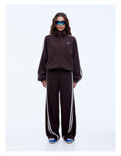 Load image into Gallery viewer, Valentia Zip Thru Cocoa | Ena Pelly