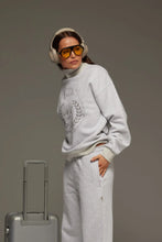 Load image into Gallery viewer, Snap Hem Trackpant Cloud | Araminta James
