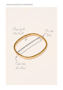 Dylan Bangle Silver |  Porter