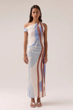 Load image into Gallery viewer, Hunter Mesh Dress Blue Spice | Sovere