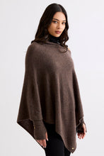 Load image into Gallery viewer, Mia Poncho Espresso | Mia Fratino