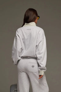 Snap Hem Trackpant Cloud | Araminta James