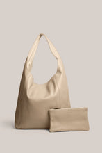 Load image into Gallery viewer, Scarlett 2.0 Beige Leather Hobo | Vestirsi