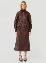 Load image into Gallery viewer, Clea Midi Skirt Mulberry | ESMAEE