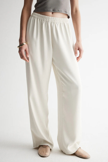 Edra Pant Ecru | Elka Collective