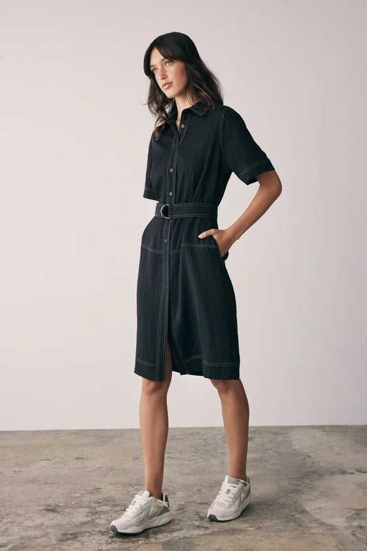 Rebound Dress, Black | Esmaee