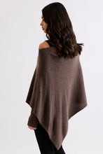 Load image into Gallery viewer, Mia Poncho Espresso | Mia Fratino