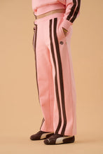 Load image into Gallery viewer, AJ Logo Stripe Trackpant, Rose Quartz | Araminta James