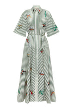Load image into Gallery viewer, Bisou Embroidered Shirtdress |  Alemais