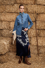 Load image into Gallery viewer, Jesse Denim Applique Shirt | Alemais