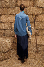Load image into Gallery viewer, Jesse Denim Applique Shirt | Alemais