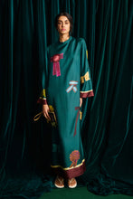 Load image into Gallery viewer, Rosette Bow Prink Silk Midi Dress / Alemais