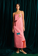 Load image into Gallery viewer, Valentina Bow Midi Slip Dress / Alemais