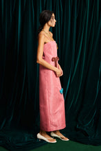 Load image into Gallery viewer, Valentina Bow Midi Slip Dress / Alemais