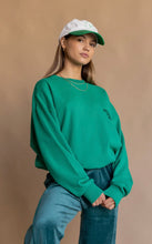 Load image into Gallery viewer, NYC SWEATSHIRT WASHED IVY | Araminta James