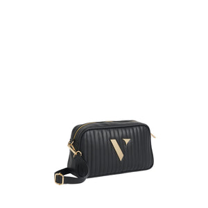 Chloe Black Quilted Crossbody | Vestirsi