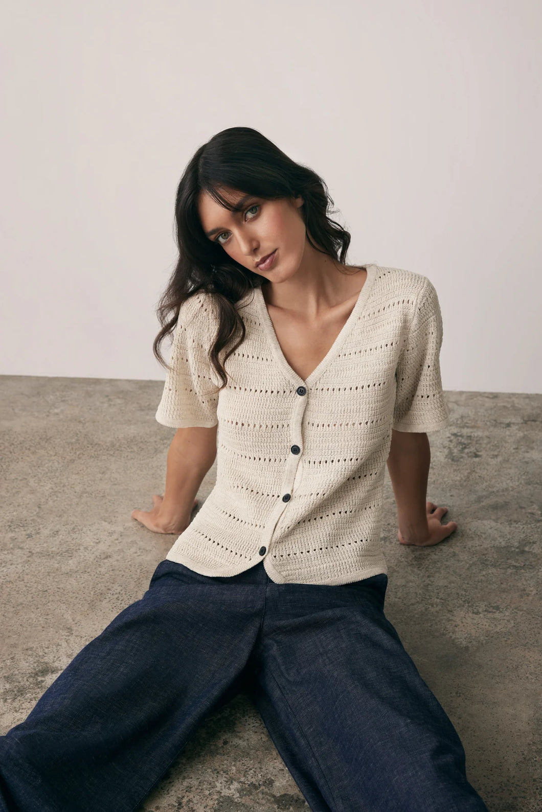 Novel Knit Sweater | Esmaee