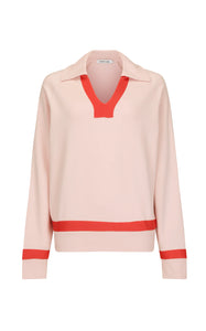Maya Knit Sweater Dusty Rose | Araminta James