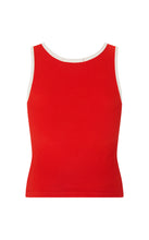 Load image into Gallery viewer, Manzana Rib Tank Apple Red | Araminta James